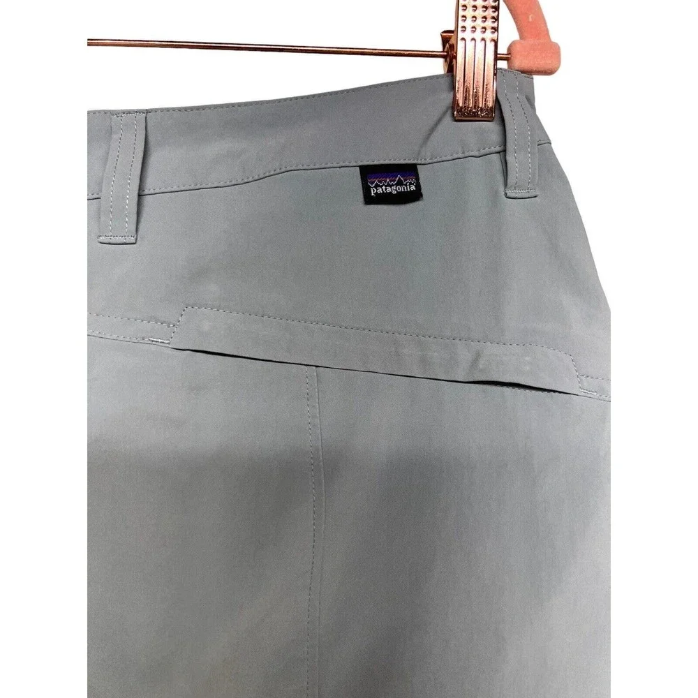Patagonia Inter-Continental Hideaway Skirt Blue Gray‎ Women’s Size 8